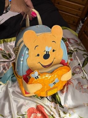 Disney x Loungefly Winnie the Pooh scented mini backpack (NWT),